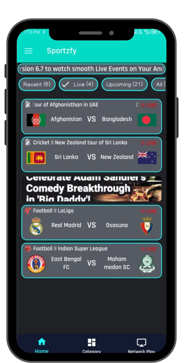 Sportzfy Categories 02